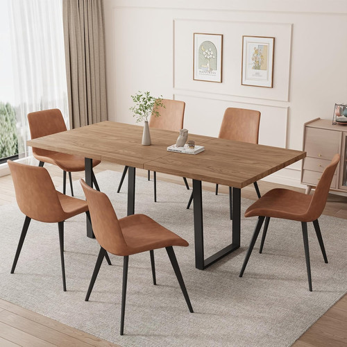 Mid century extendable - mid-century, dining