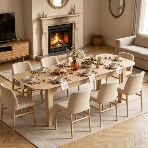 Expandable oval farmhouse - expandable,
